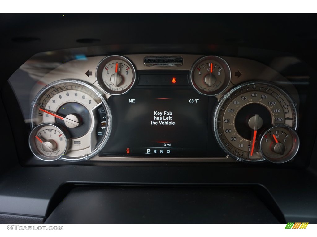 2016 Ram 1500 Laramie Longhorn Crew Cab 4x4 Gauges Photo #108459769