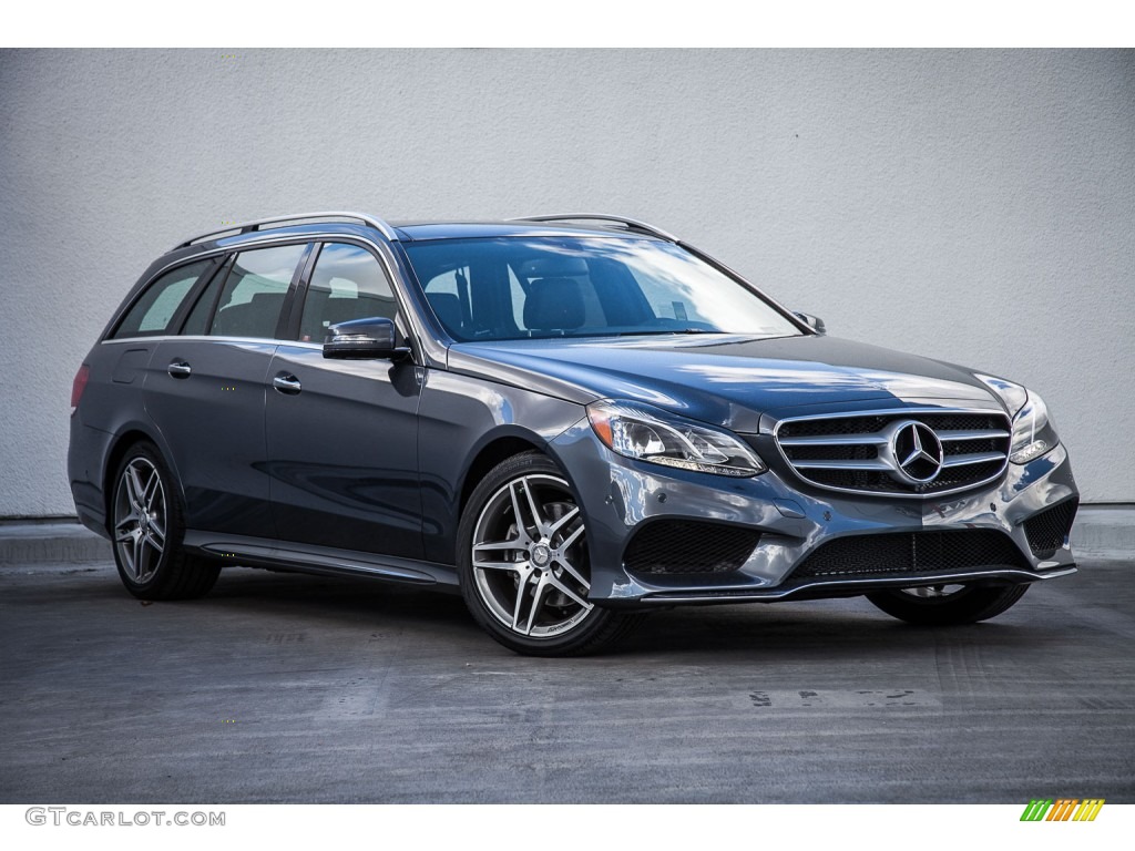 Steel Grey Metallic 2016 Mercedes-Benz E 350 4Matic Wagon Exterior Photo #108460168