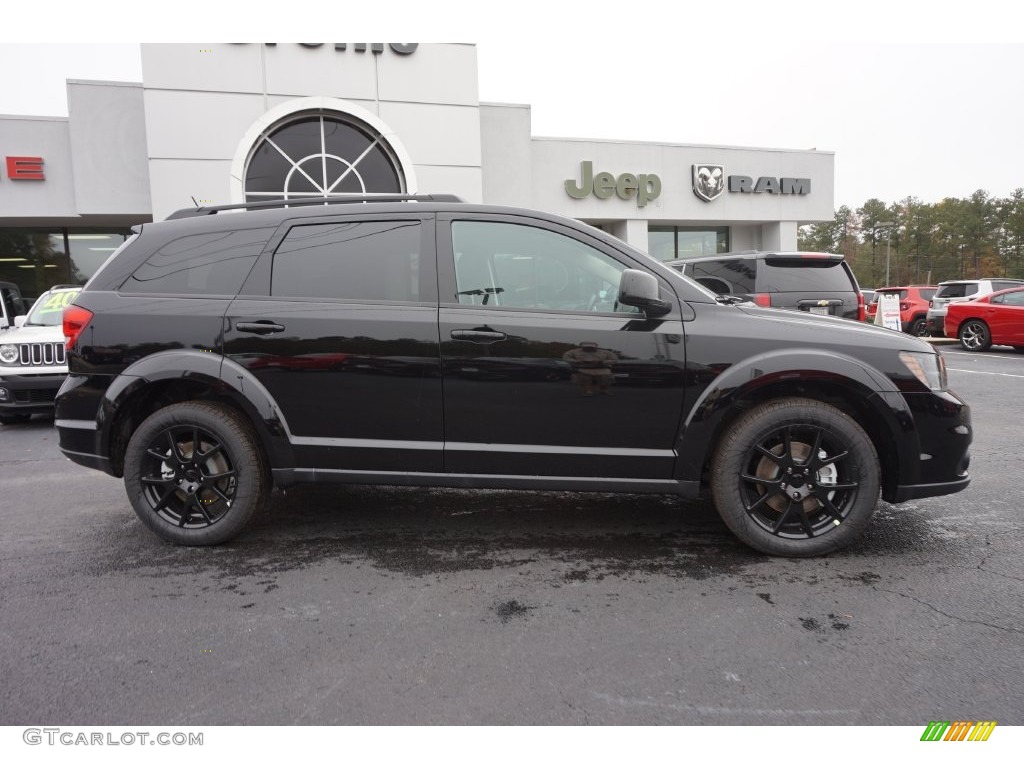 Pitch Black 2016 Dodge Journey SXT Exterior Photo #108460375