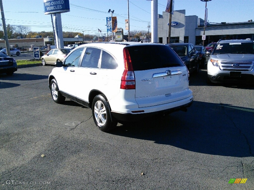 2011 CR-V EX 4WD - Taffeta White / Ivory photo #6