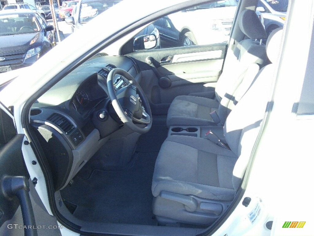 2011 CR-V EX 4WD - Taffeta White / Ivory photo #8