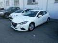 2014 Snowflake White Pearl Mazda MAZDA3 i Touring 5 Door  photo #3