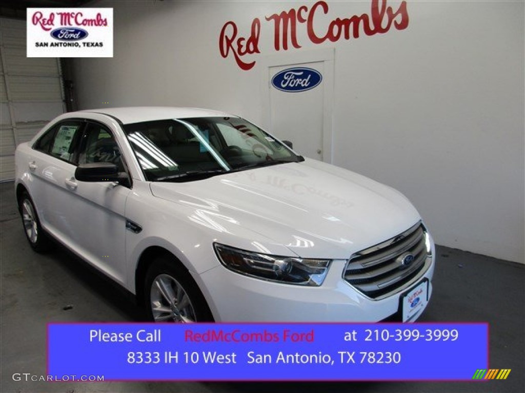 2015 Taurus SE - Oxford White / Dune photo #1