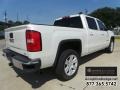 2014 White Diamond Tricoat GMC Sierra 1500 SLE Crew Cab  photo #8