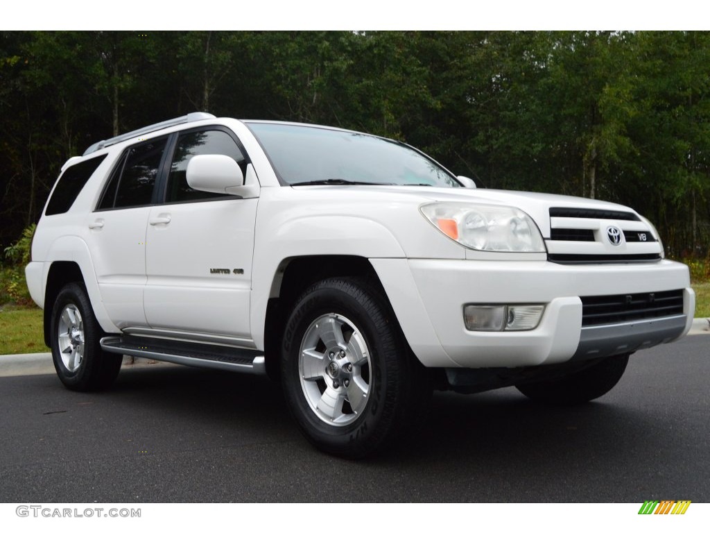 2003 4Runner Limited 4x4 - Natural White / Stone photo #2