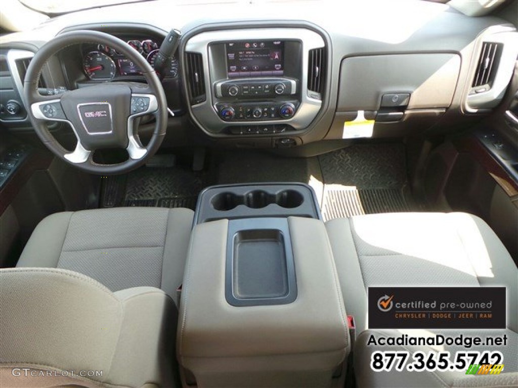 2014 Sierra 1500 SLE Crew Cab - White Diamond Tricoat / Jet Black/Dark Ash photo #22