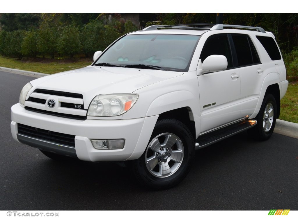 2003 4Runner Limited 4x4 - Natural White / Stone photo #19
