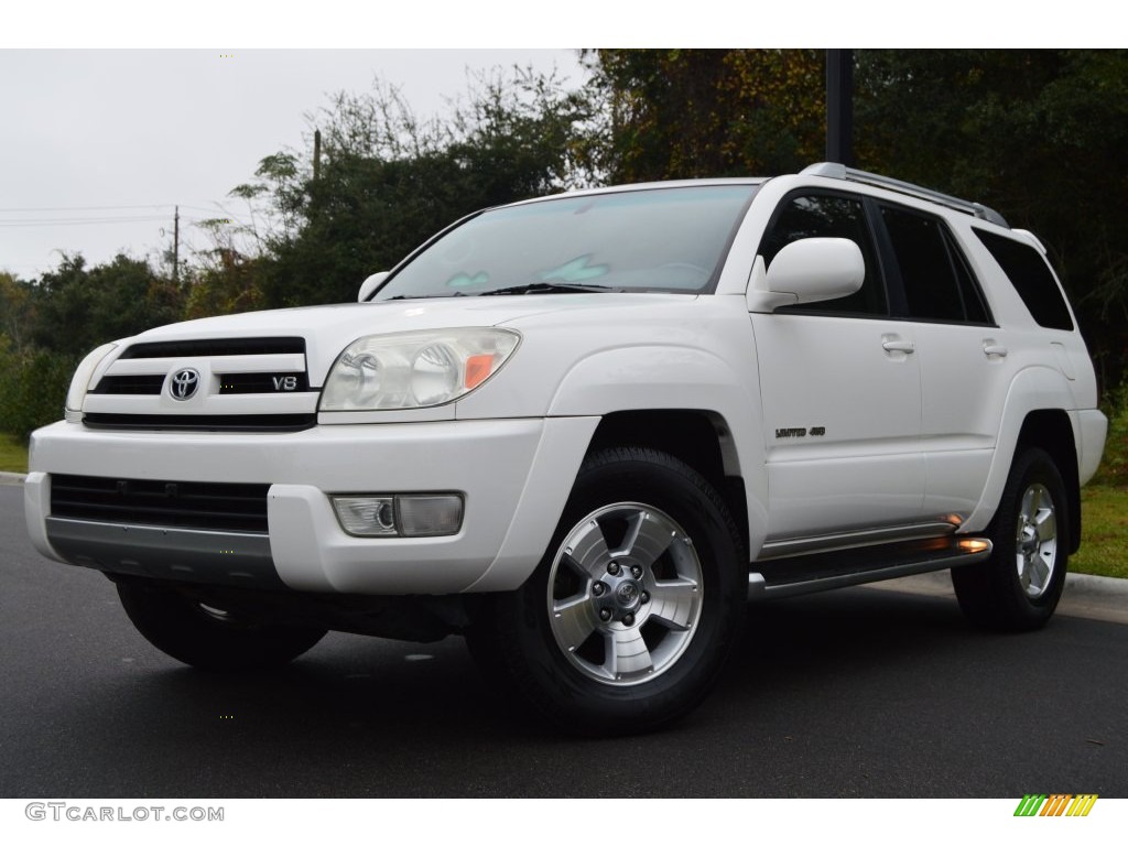 2003 4Runner Limited 4x4 - Natural White / Stone photo #20