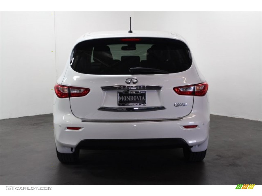 2014 QX60 3.5 - Moonlight White / Graphite photo #8