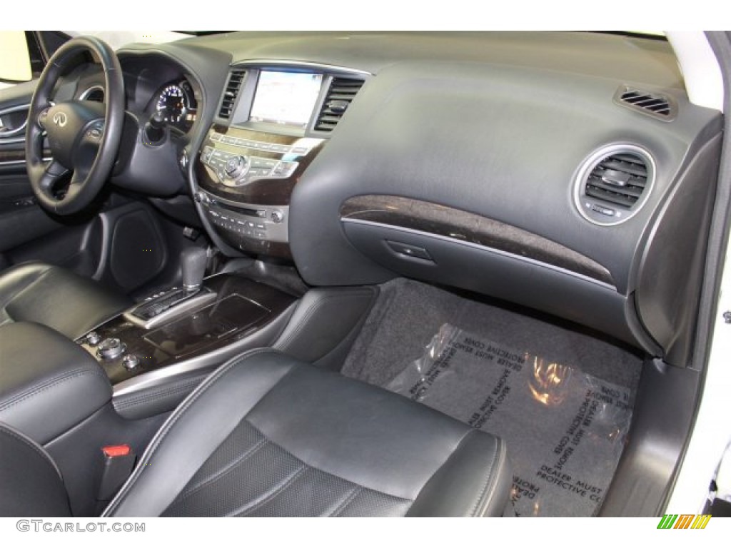 2014 QX60 3.5 - Moonlight White / Graphite photo #11