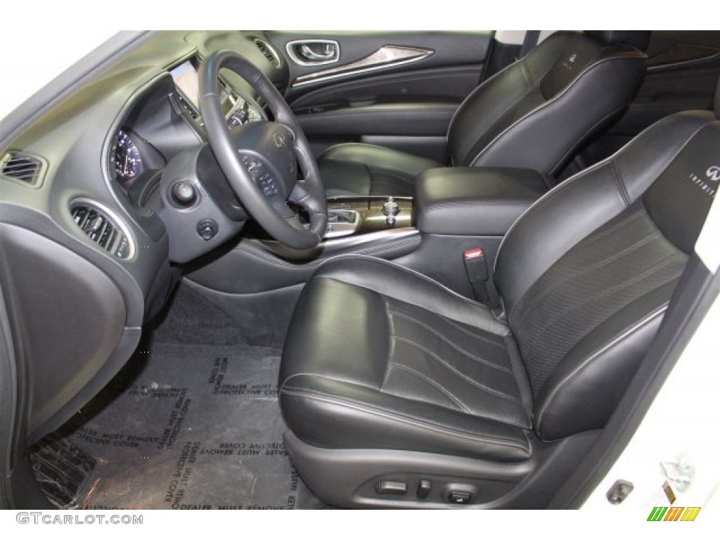 2014 QX60 3.5 - Moonlight White / Graphite photo #12