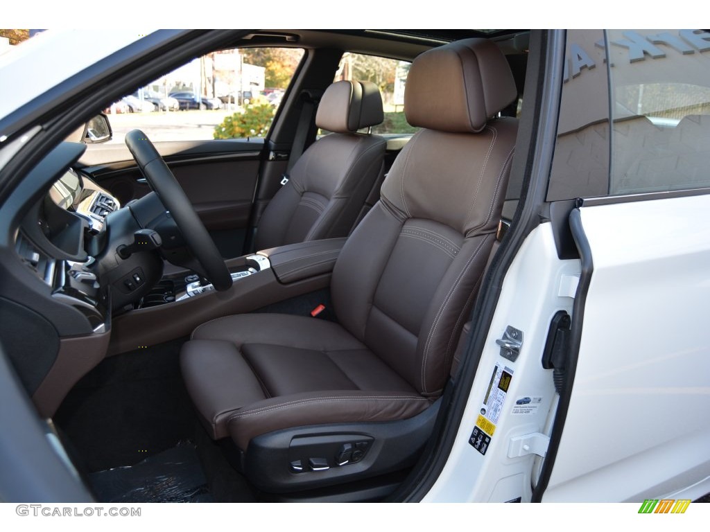 Mocha/Black Interior 2015 BMW 5 Series 535i xDrive Gran Turismo Photo #108466021