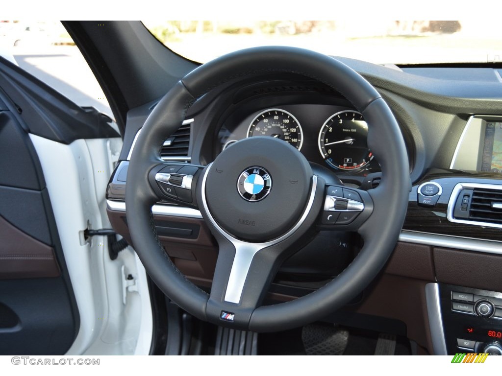 2015 BMW 5 Series 535i xDrive Gran Turismo Steering Wheel Photos