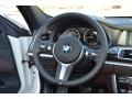 2015 BMW 5 Series Mocha/Black Interior Steering Wheel Photo