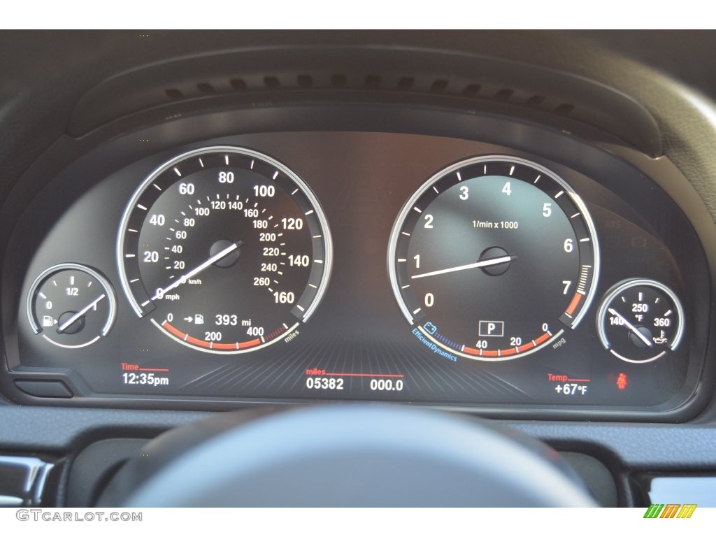 2015 BMW 5 Series 535i xDrive Gran Turismo Gauges Photos