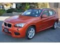 2013 Valencia Orange BMW X1 xDrive 28i  photo #6