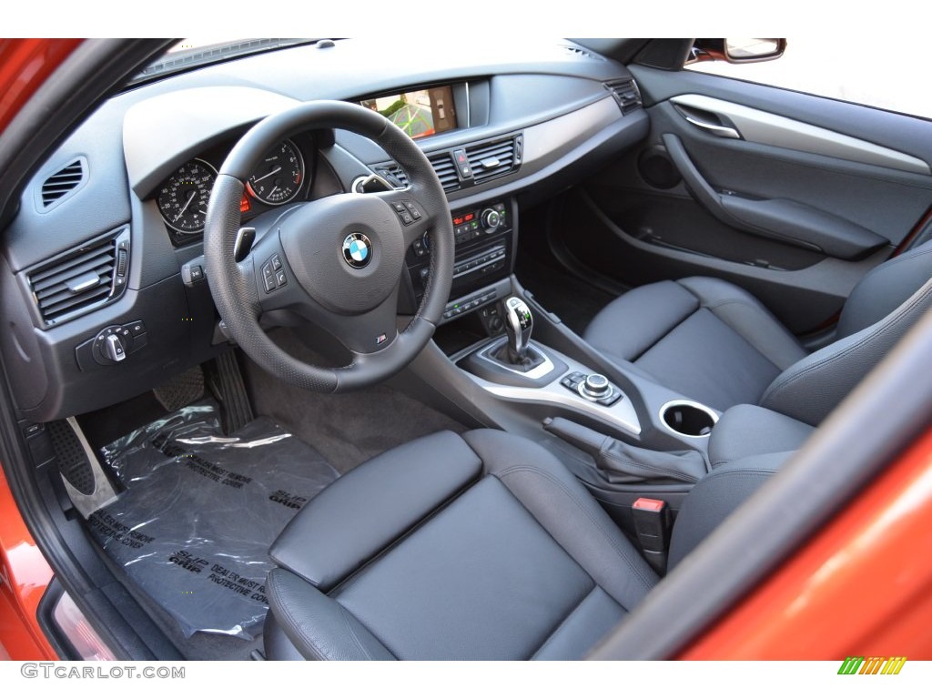 2013 X1 xDrive 28i - Valencia Orange / Black photo #10