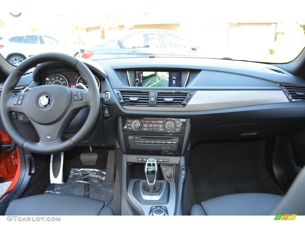 2013 X1 xDrive 28i - Valencia Orange / Black photo #15
