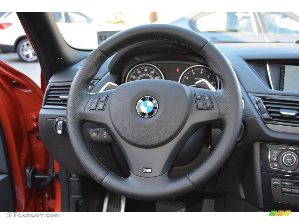2013 X1 xDrive 28i - Valencia Orange / Black photo #18