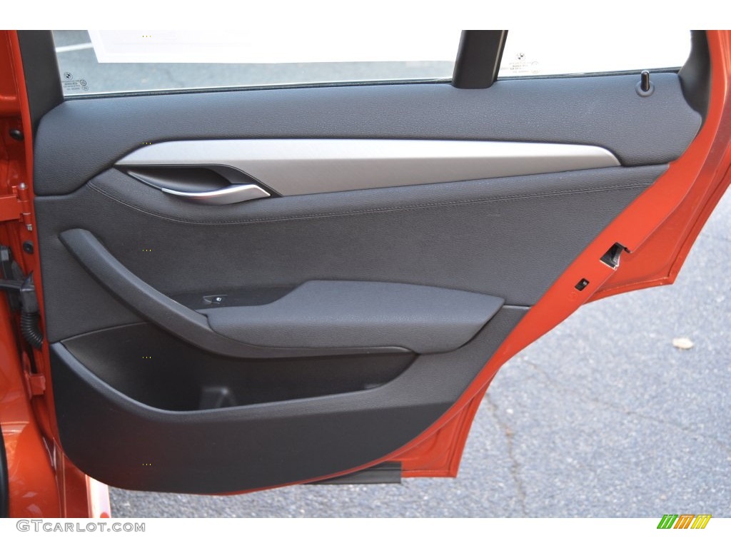 2013 X1 xDrive 28i - Valencia Orange / Black photo #24
