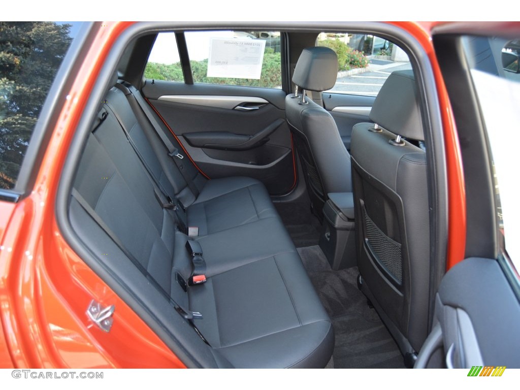 2013 X1 xDrive 28i - Valencia Orange / Black photo #25