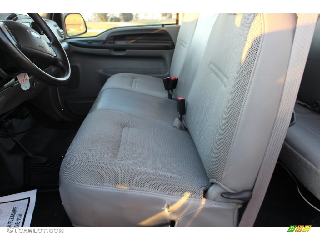 2007 F250 Super Duty XL SuperCab 4x4 - Oxford White Clearcoat / Medium Flint photo #24