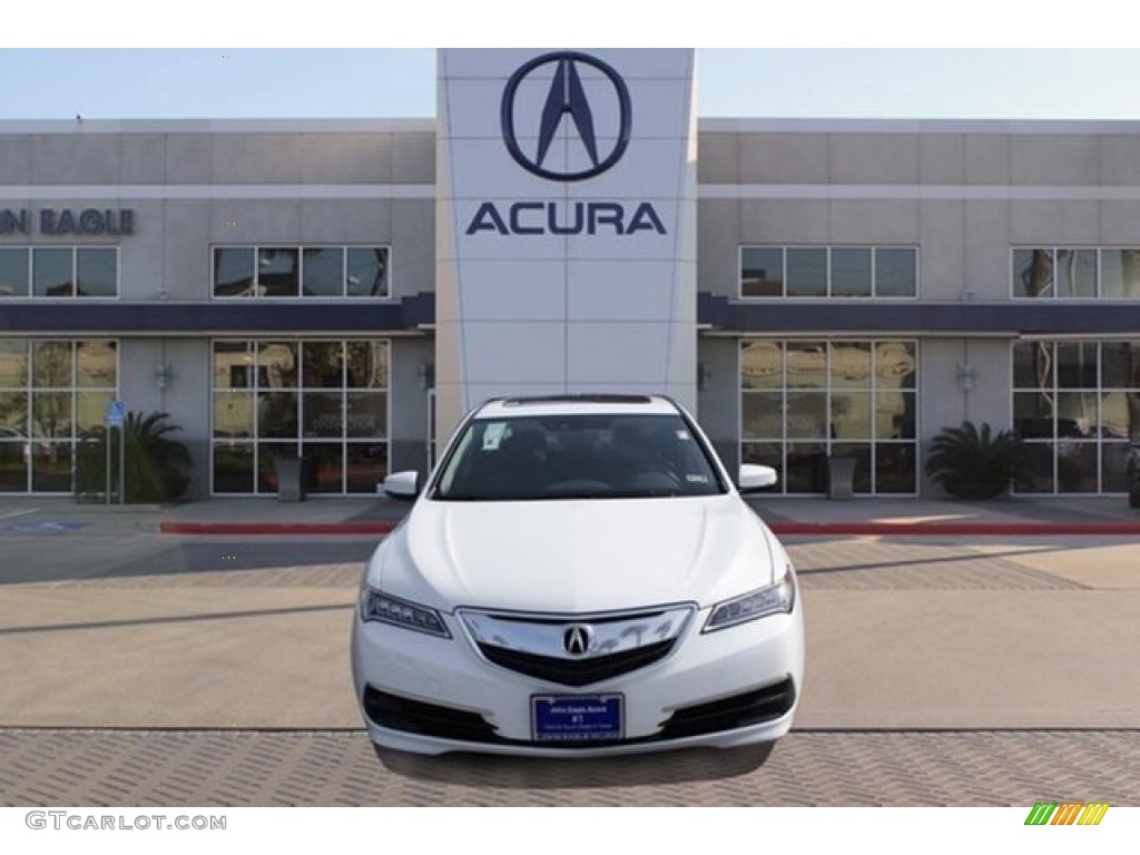 2016 TLX 3.5 Technology - Bellanova White Pearl / Graystone photo #2