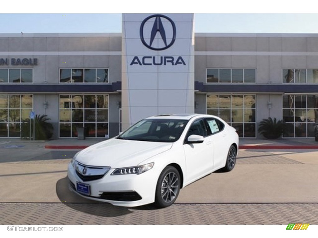 2016 TLX 3.5 Technology - Bellanova White Pearl / Graystone photo #3