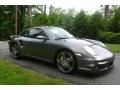 2007 Meteor Grey Metallic Porsche 911 Turbo Coupe  photo #8