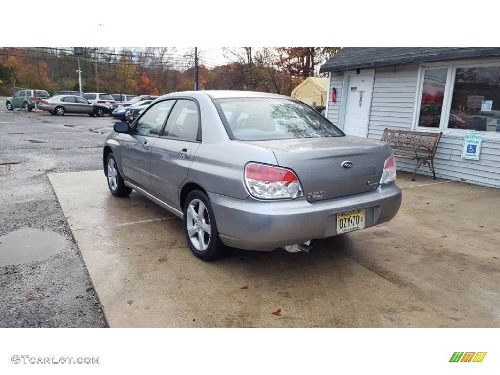 2007 Impreza 2.5i Sedan - Urban Gray Metallic / Anthracite Black photo #5