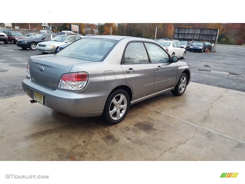 2007 Impreza 2.5i Sedan - Urban Gray Metallic / Anthracite Black photo #7