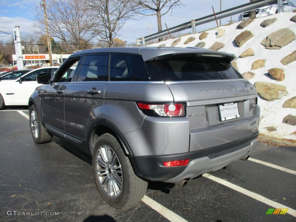 2012 Range Rover Evoque Prestige - Orkney Grey Metallic / Ebony photo #4