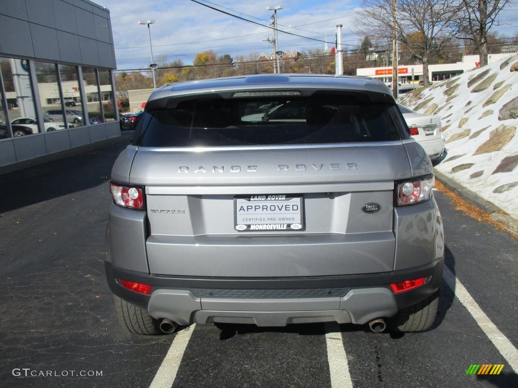 2012 Range Rover Evoque Prestige - Orkney Grey Metallic / Ebony photo #5