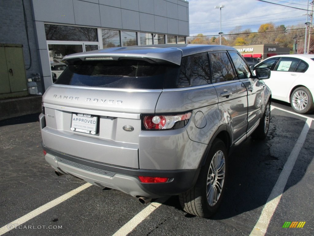 2012 Range Rover Evoque Prestige - Orkney Grey Metallic / Ebony photo #6