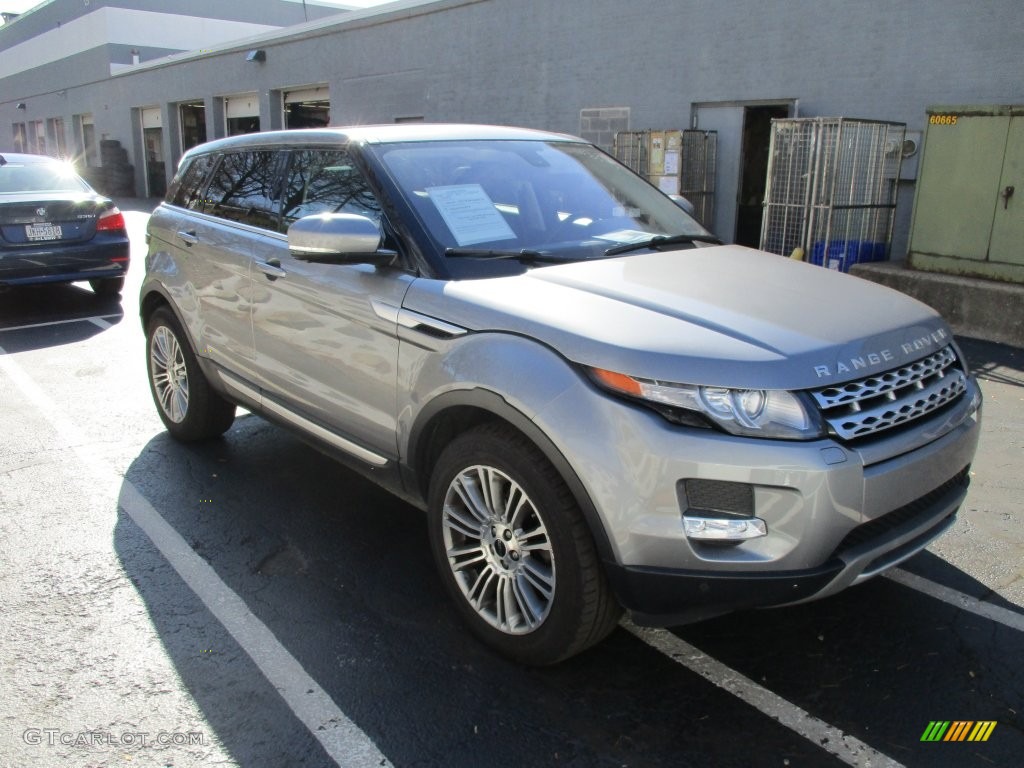 2012 Range Rover Evoque Prestige - Orkney Grey Metallic / Ebony photo #7