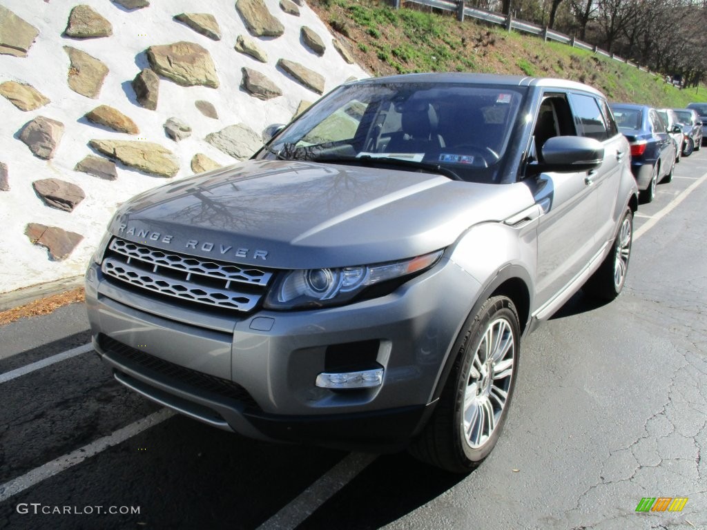 2012 Range Rover Evoque Prestige - Orkney Grey Metallic / Ebony photo #9