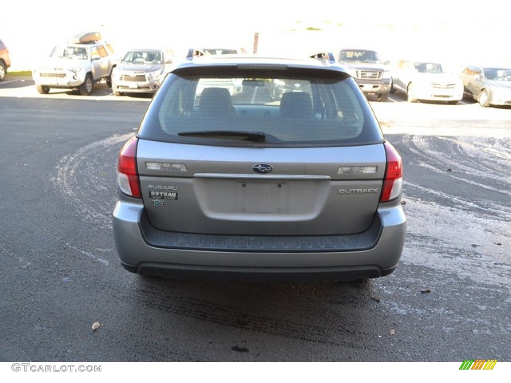 2008 Outback 2.5i Wagon - Quartz Silver Metallic / Off Black photo #3