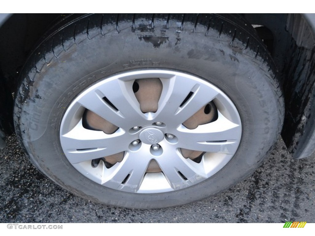 2008 Outback 2.5i Wagon - Quartz Silver Metallic / Off Black photo #9