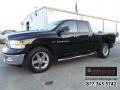 2011 Brilliant Black Crystal Pearl Dodge Ram 1500 Big Horn Quad Cab  photo #1