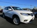 Moonlight White 2014 Nissan Rogue S AWD