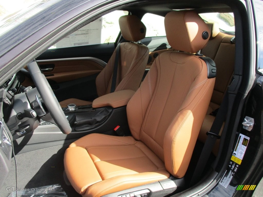 Saddle Brown Interior 2016 BMW 4 Series 435i xDrive Coupe Photo #108477077