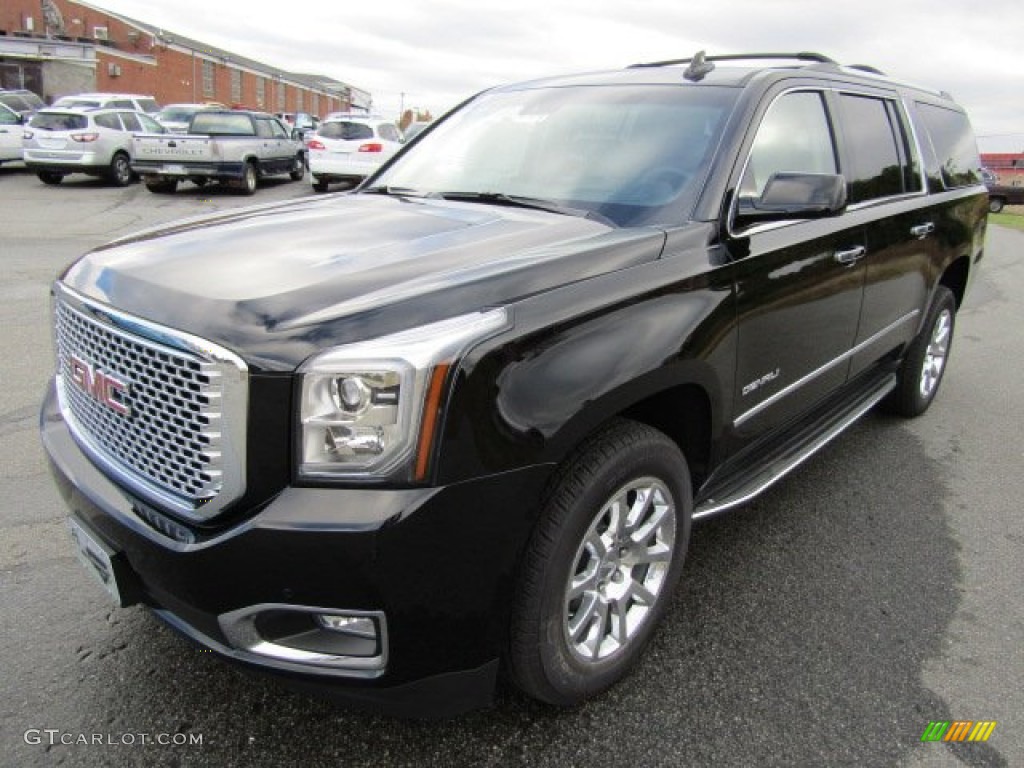 Onyx Black 2016 GMC Yukon XL Denali 4WD Exterior Photo #108477866