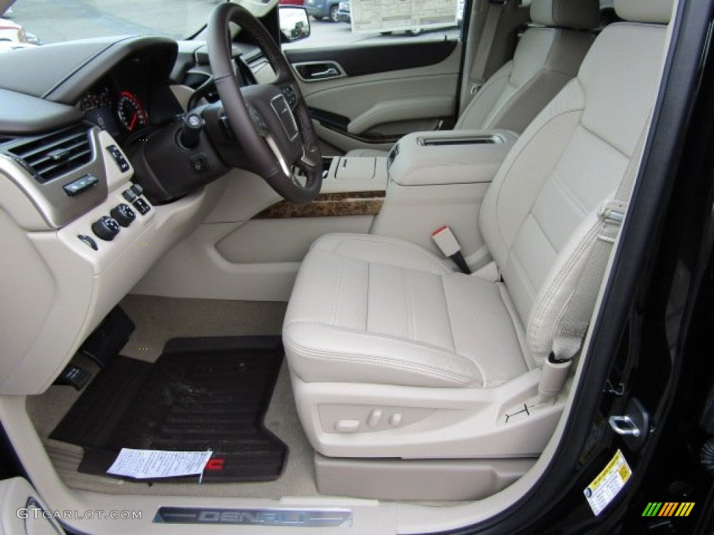 Cocoa/Shale Interior 2016 GMC Yukon XL Denali 4WD Photo #108477972