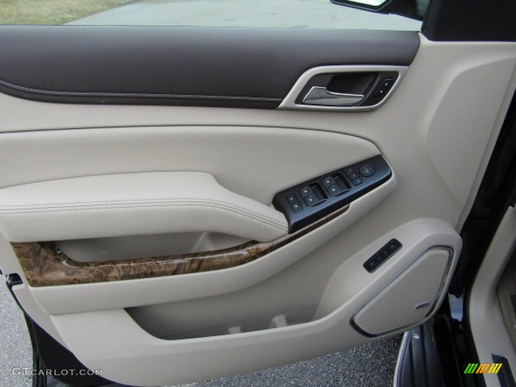 2016 GMC Yukon XL Denali 4WD Cocoa/Shale Door Panel Photo #108477986