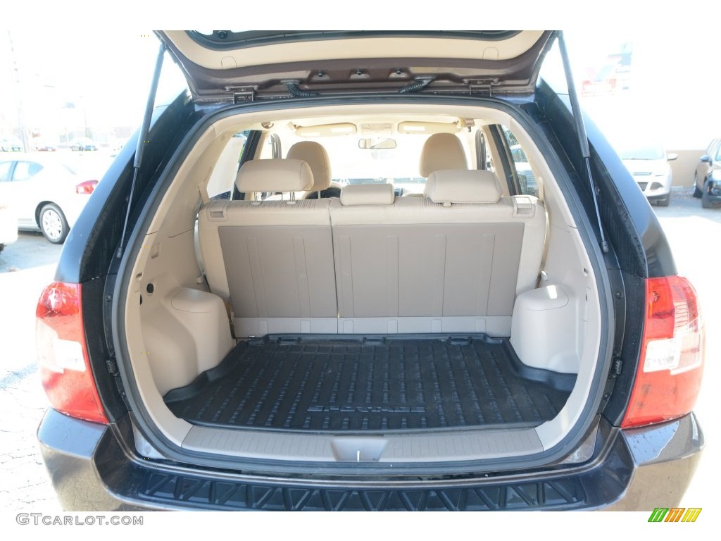 2009 Sportage LX - Smokey Brown / Beige photo #8