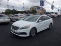 2016 Quartz White Pearl Hyundai Sonata Limited  photo #5