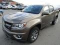 Brownstone Metallic 2016 Chevrolet Colorado Z71 Crew Cab Exterior