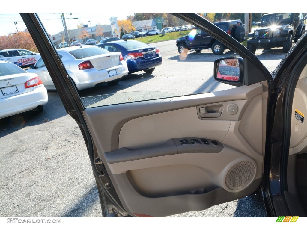 2009 Sportage LX - Smokey Brown / Beige photo #19