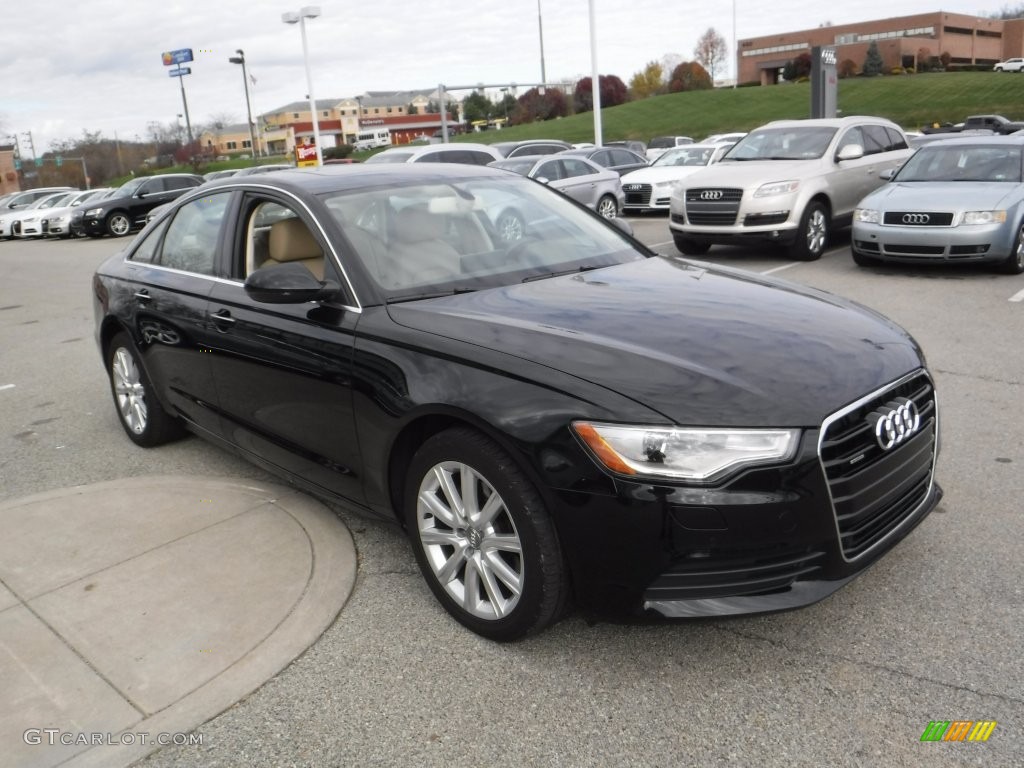 Brilliant Black 2013 Audi A6 2.0T quattro Sedan Exterior Photo #108479425