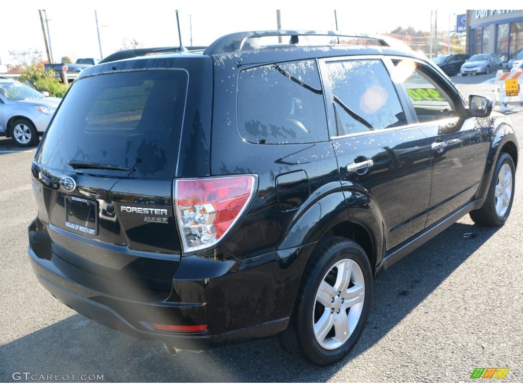 2010 Forester 2.5 X Limited - Obsidian Black Pearl / Black photo #6